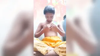 Village Virgin Girl Cumming Hard Using Her Toy Alone