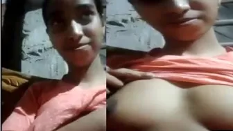 Bangladeshi GF Getting Naughty During Late Night Video