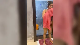 Kerala Babe Soaping Up Her Body Before Meeting Lover At His Place