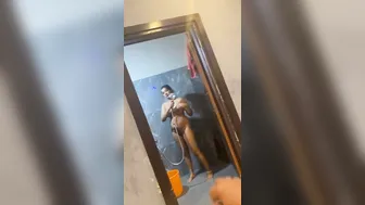 Kerala Babe Soaping Up Her Body Before Meeting Lover At His Place