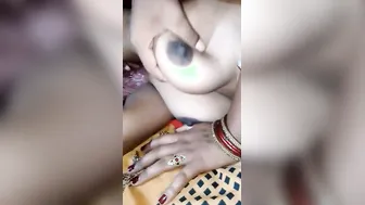 Desi Aunty Getting Tits Fucked And Squeezed Hard By Her Lover