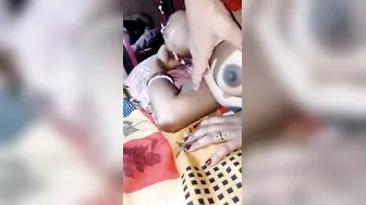 Desi Aunty Getting Tits Fucked And Squeezed Hard By Her Lover