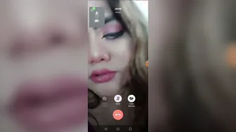 Chubby Whore Playing With Toys On Live Video Call For Money