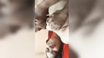 Indian Wife Getting Tits Sucked Before Doggy Style Fuck Video
