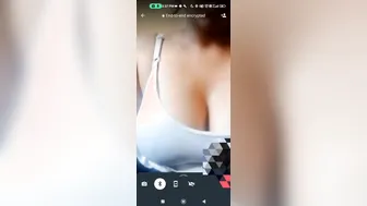 Nerdy Gf Exposing Her Perky Tits For The First Time On Cam