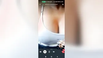 Nerdy Gf Exposing Her Perky Tits For The First Time On Cam