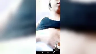 Nerdy Gf Exposing Her Perky Tits For The First Time On Cam