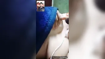 Horny Girl Getting Naked On Video Call Showing Everything Off