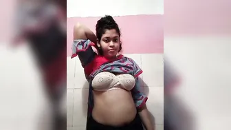 My Gf Exposing Her Dark Pussy And Tits In Secret Sex Mms Clip