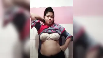 My Gf Exposing Her Dark Pussy And Tits In Secret Sex Mms Clip