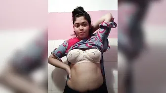 My Gf Exposing Her Dark Pussy And Tits In Secret Sex Mms Clip