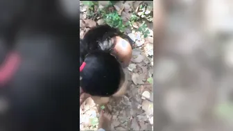 College GF Getting Fucked Outdoors Hidden In The Jungle
