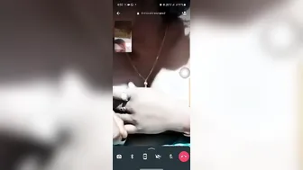 Long Nipple Bhabhi Stripping Naked On Video Call For Lover