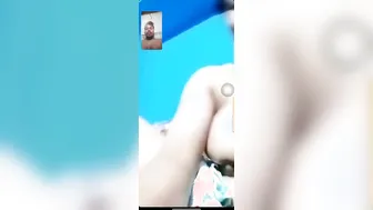 Long Nipple Bhabhi Stripping Naked On Video Call For Lover