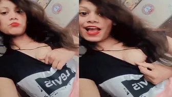 Desi GF Teasing Lover With Nipple Slip And Boob Reveal