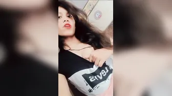 Desi GF Teasing Lover With Nipple Slip And Boob Reveal