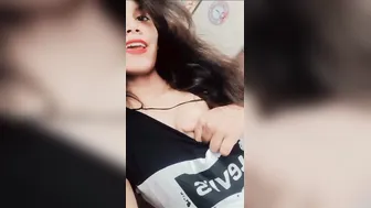 Desi GF Teasing Lover With Nipple Slip And Boob Reveal