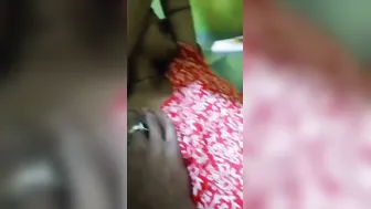 Bhabhi Letting Him Squeeze Her Big Melons During Foreplay Time