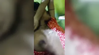 Bhabhi Letting Him Squeeze Her Big Melons During Foreplay Time