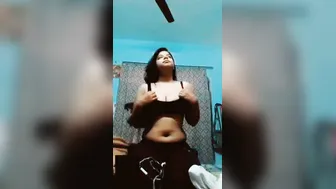 Hot Babe Undressing And Teasing Boyfriend With Her Bare Chest