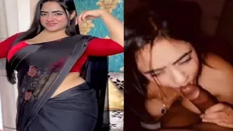 Social Media Girl Stripping Down And Servicing Him On Camera