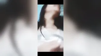 College Girl Stuffing A Big Cucumber Deep Inside Her Pussy