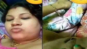 Bengali Wife Fingering Herself During Naughty Video Call Session