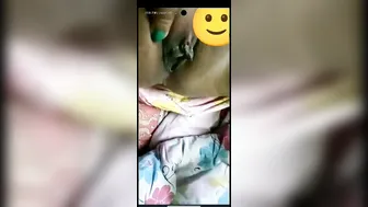 Bengali Wife Fingering Herself During Naughty Video Call Session