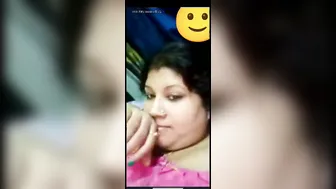 Bengali Wife Fingering Herself During Naughty Video Call Session