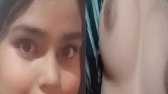 Cute Village Girl Stripping Naked And Showing Off For Camera