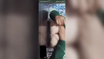 Curvy Babe Revealing Her Huge Tits On Live Video Call Tonight