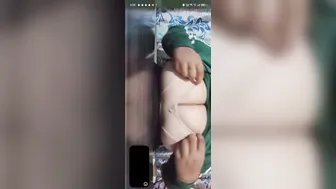 Curvy Babe Revealing Her Huge Tits On Live Video Call Tonight