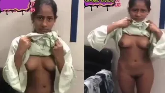 Young Maid Stripping Naked For Boss In Private Bengali Homemade