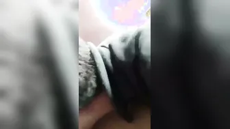 Shaved Pussy Babe Getting Frisky With Older Man In The Garden