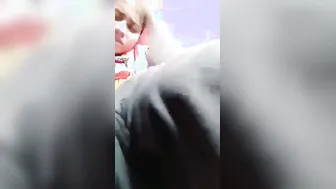 Shaved Pussy Babe Getting Frisky With Older Man In The Garden