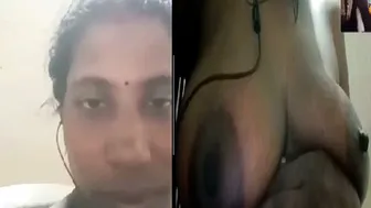 South Indian Slut Stripping Naked During Private Video Session
