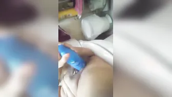 Horny Milf Aunty Pleasuring Herself With Bottle At Midnight