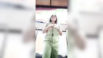 Pretty Babe Stripping Naked And Touching Herself In Homemade