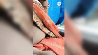 Village Bhabhi With Huge Boobs Getting Railed Outside Hard