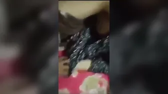 Sleepy Gf Showing Her Boobs To Boyfriend In Bed Half Awake