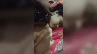 Sleepy Gf Showing Her Boobs To Boyfriend In Bed Half Awake