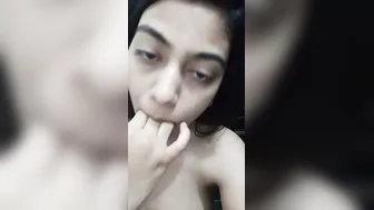 Desi Slut Licking Her Fingers After Playing With Herself