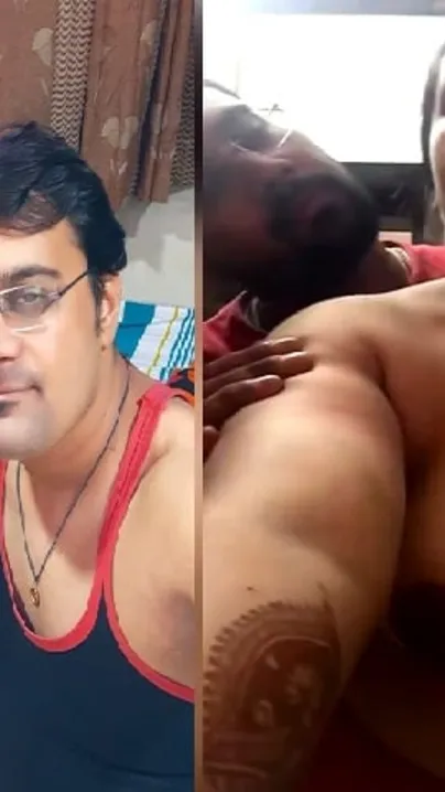 Chubby Bhabhi Having Sex And Letting Him Suck Her Big Tits