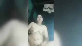 Village Bhabhi Getting Her Tits Sucked While Being Fingered