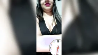 Sexy Chat Babe Stripping Naked During Private Video Call