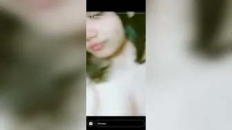 Desi GF Teasing With Her Pink Lips And Huge Melons