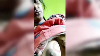 My GF Filming Her Round Boobs In Bathroom Mirror