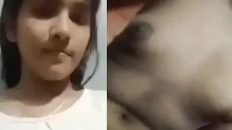 My GF Showing Her Perky Tits Live On Webcam Tonight