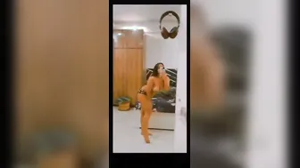 Busty Desi GF Going Topless Showing Tits First Time