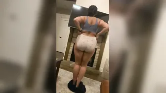 Big Ass Bhabhi Getting Naked Ready To Fuck In Bedroom